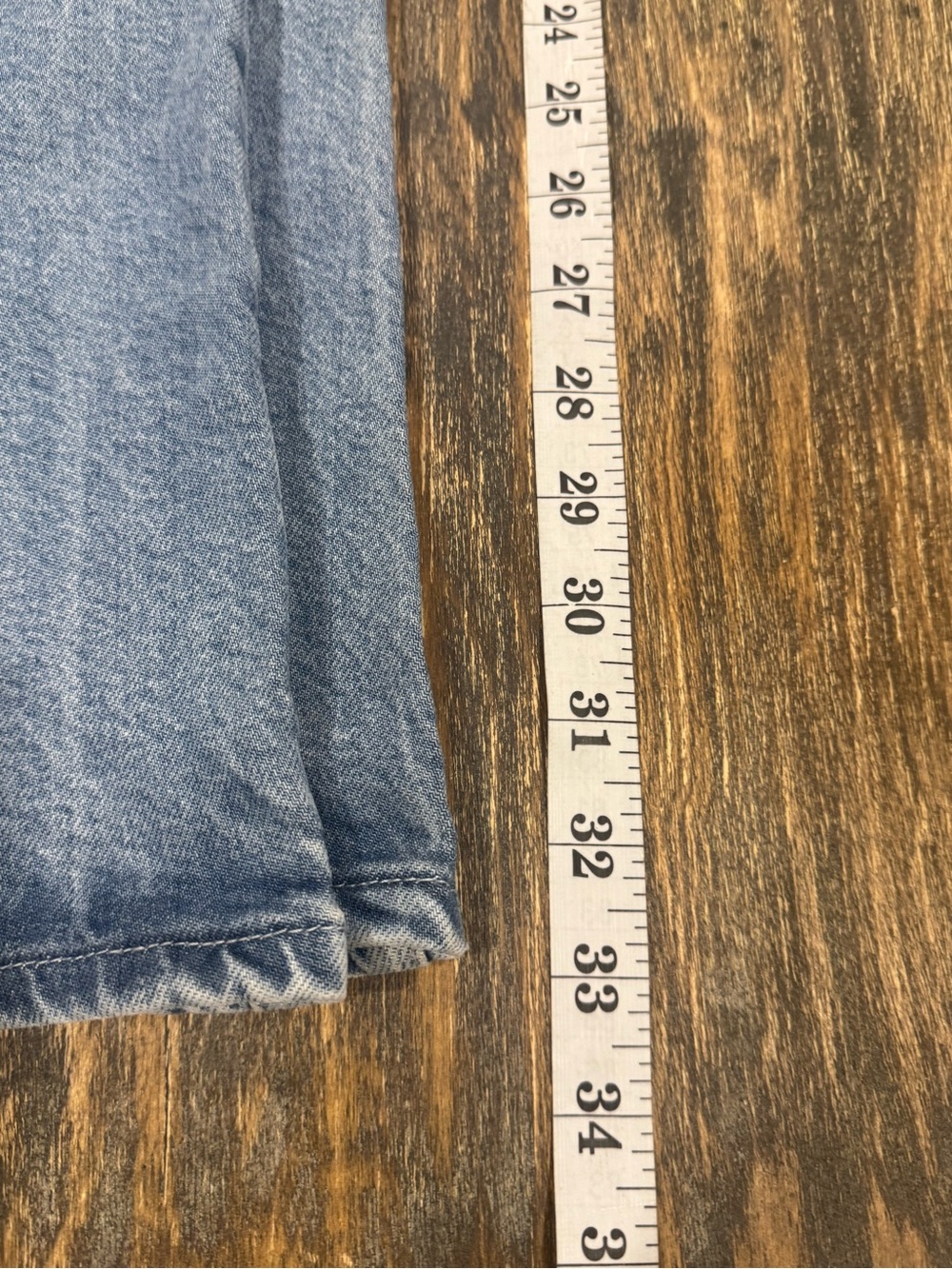 Good American Good Flare Trouser Jeans 14/32 Light Wash Wide Leg - Picture 8 of 13